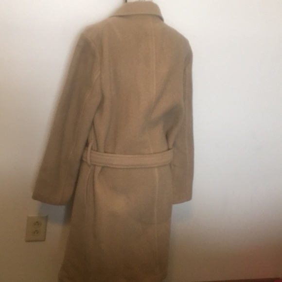 J. Crew Jackets & Coats J Crew Tan Wool Trench Jacket Poshmark